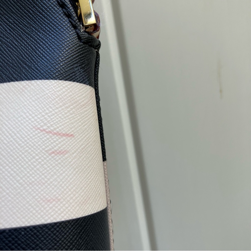 Kate Spade Colorblock crossbody adjustable strap preppy coffeecore Eurosummer - Picture 7 of 13